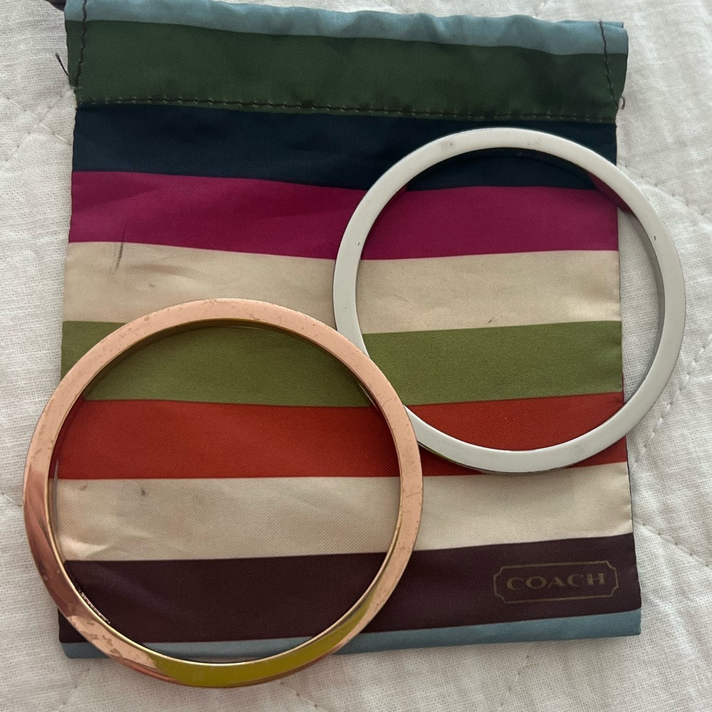 Coach bangles (bracelets)